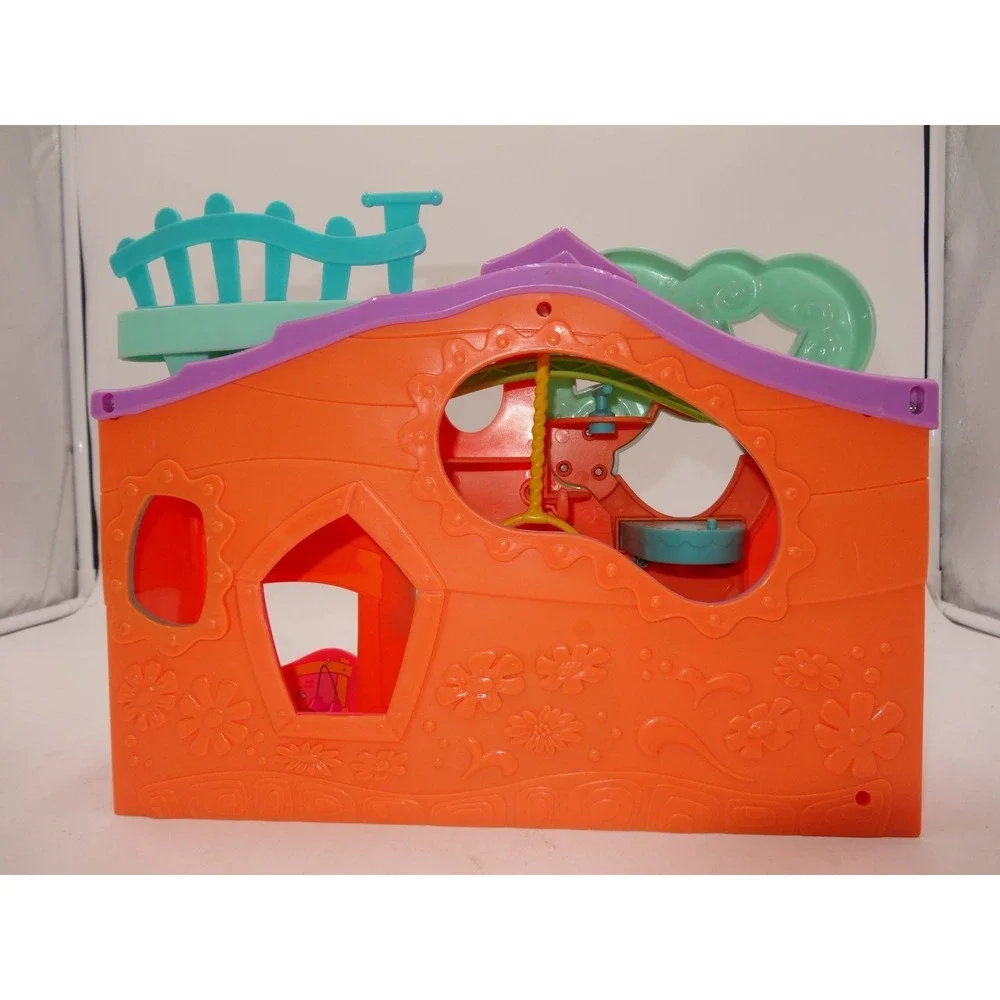 LPS‎ Littlest Pet Shop Orange Clubhouse Tree House PlaySet  2007
